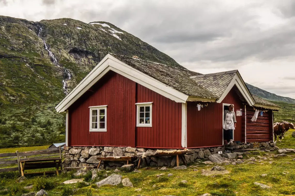 Sparstadstølen – eine traditionelle norwegische Bergfarm