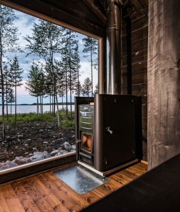 Ferienhaus mit Sauna am See in Zentralfinnland