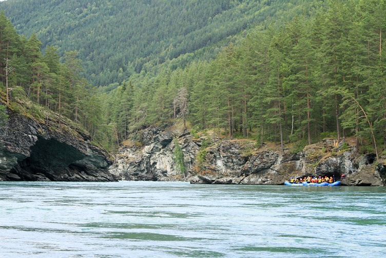 Rafting in Norwegen für Familien