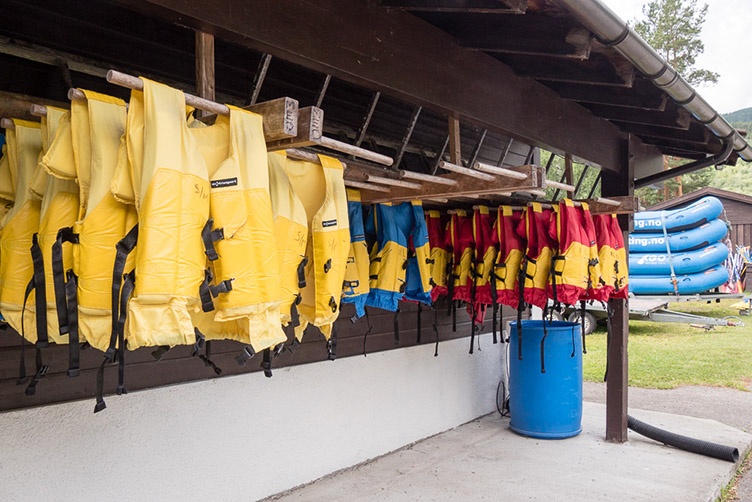 Rafting in Norwegen für Familien