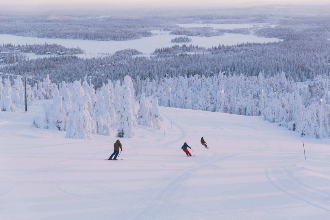 Skiurlaub in Lappland