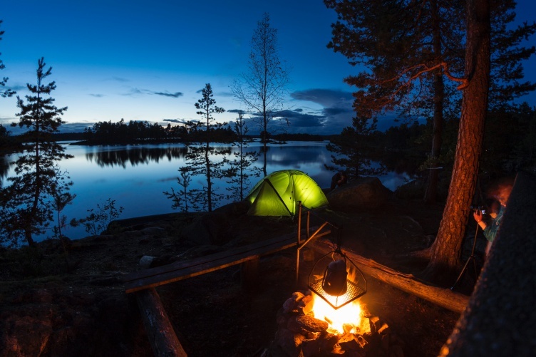 Schweden Kanutour mit Familie - Paddeltour mit Kind