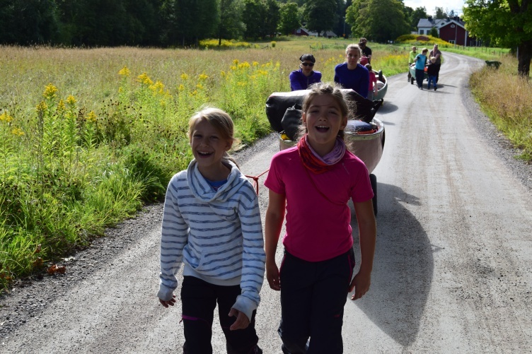 Schweden Kanutour mit Familie - Paddeltour mit Kind