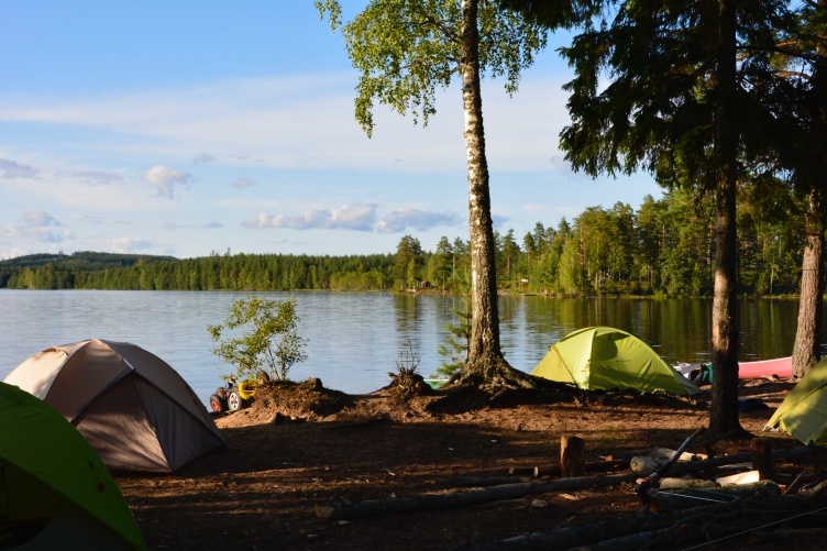 Schweden Kanutour mit Familie - Paddeltour mit Kind