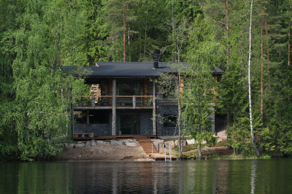 Ferienhaus in Finnland am See