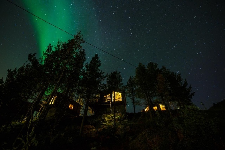 Familienurlaub in Nordnorwegen - Nordlichter und Huskytour