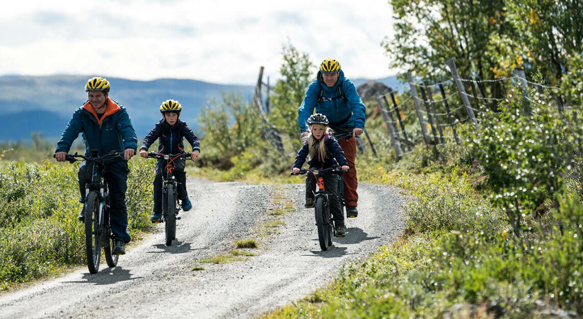 Familienradtour in Norwegens Bergwelt