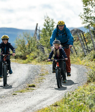 Familienradtour in Norwegens Bergwelt