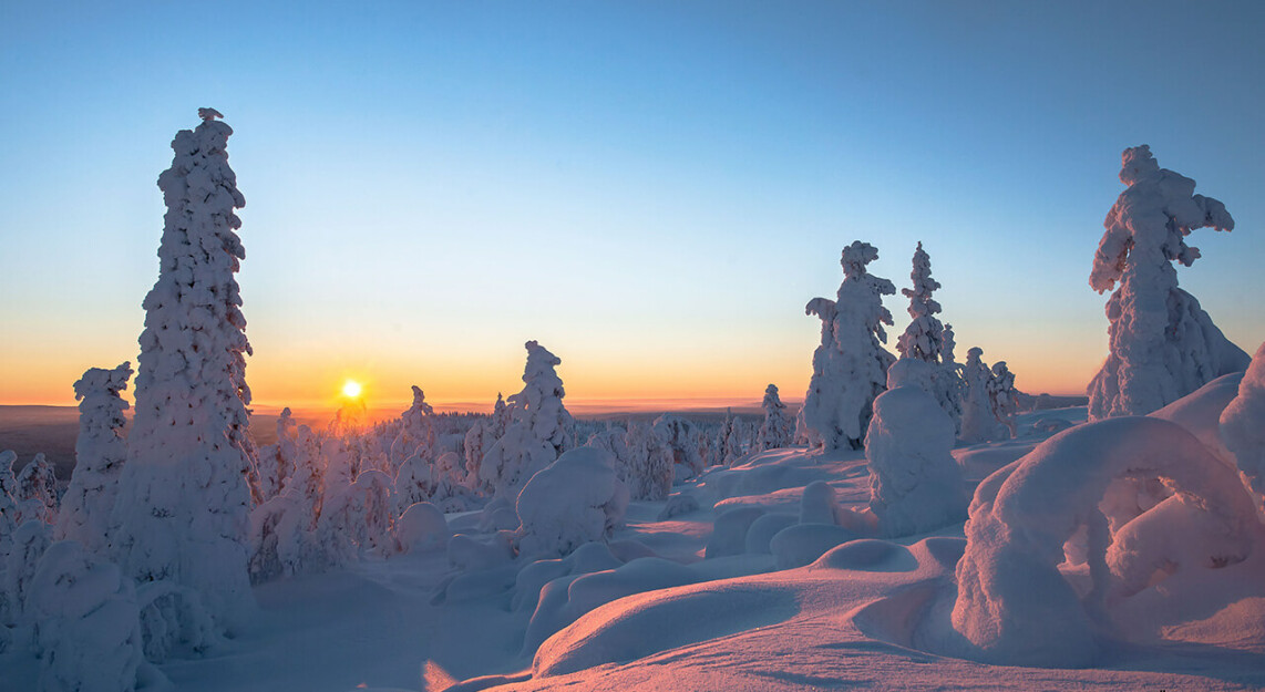 Ferienhausurlaub bei Äkäslompolo in Finnisch-Lappland