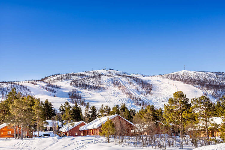 Schneespaß in Südnorwegen