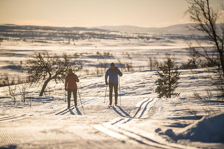 Winterurlaub in den südnorwegischen Bergen