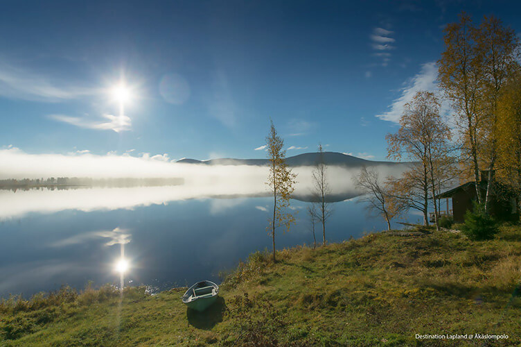 Ferienhausurlaub in Finnisch-Lappland