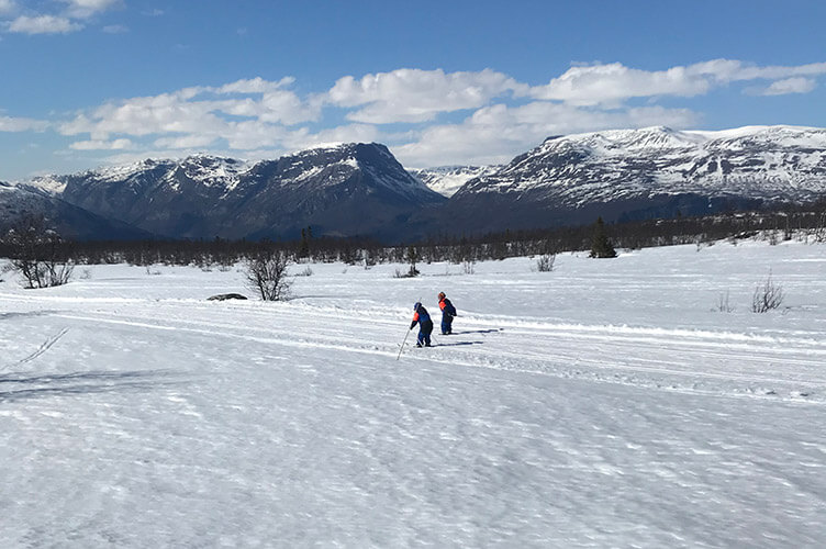 Familienurlaub im Winter in der Bergregion Valdres