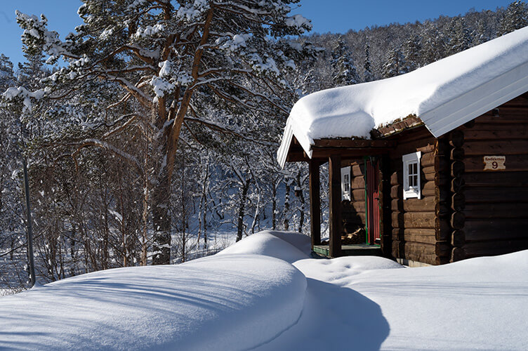 Winterlicher Hüttenurlaub am Nationalpark Rondane