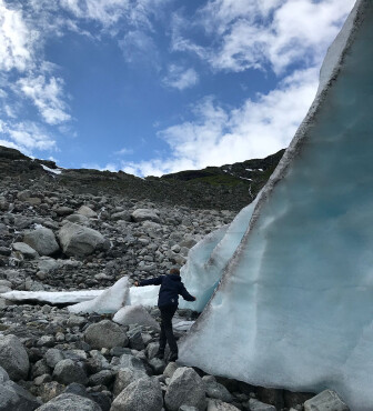Auf Gletschertour in Norwegen