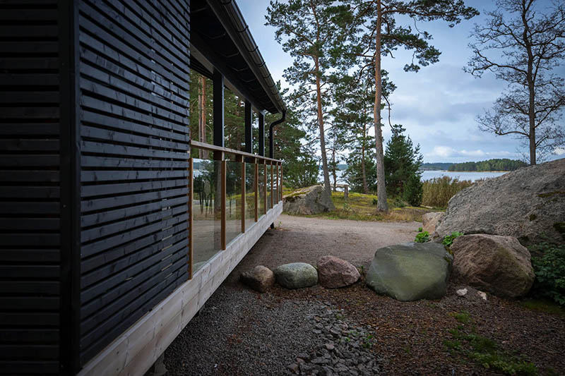 Ferienhaus am Meer in den Schären vor Naantali.