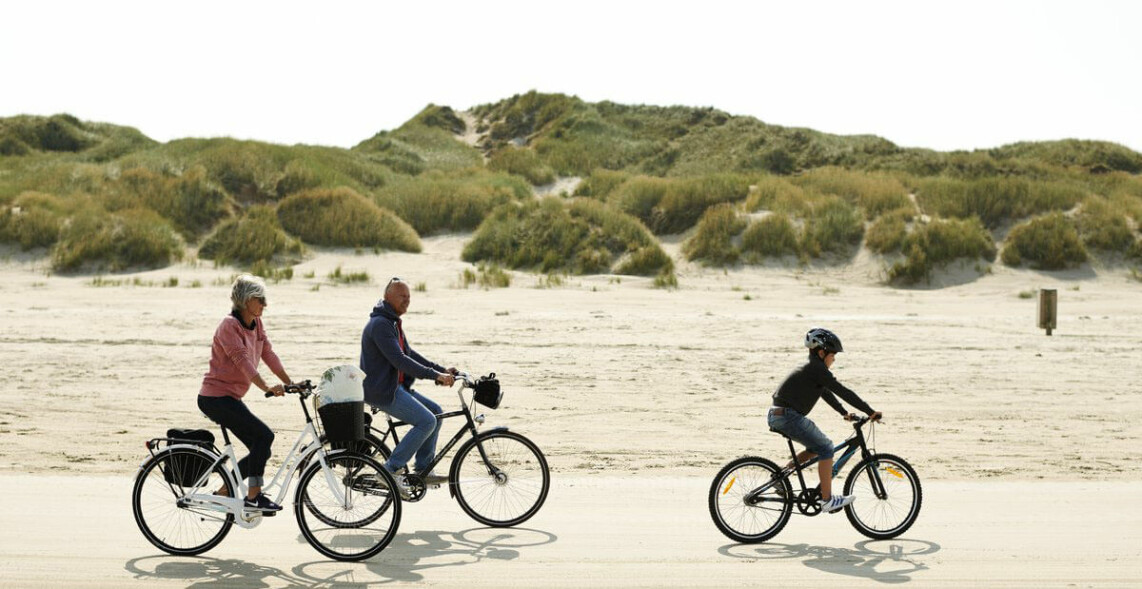 Fahrradtour für Familien in Nordjütland am Limfjord