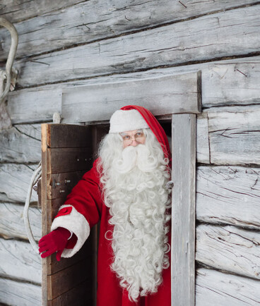 Zu Besuch beim Weihnachtsmann in Finnland
