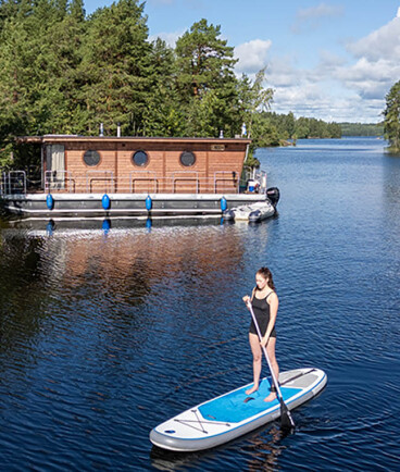 Urlaub auf dem Hausboot