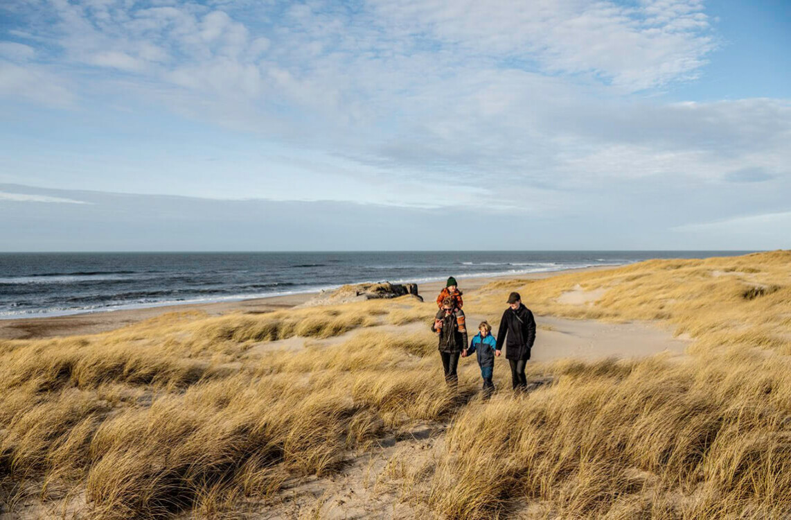 An die Nordsee im Herbst