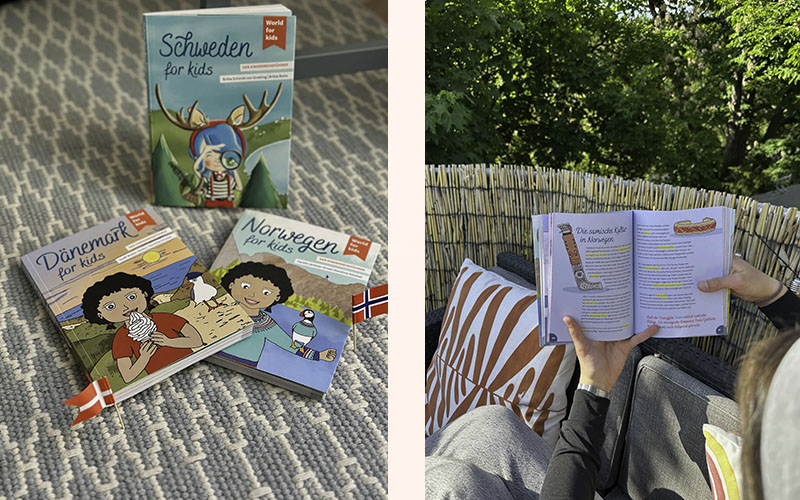 Die drei World for kids Reiseführer für den Norden.